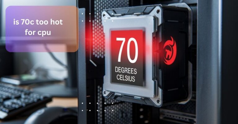 is 70c too hot for cpu